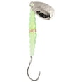thumbnail image 3 of Mack's Lure Wedding Ring Spinner Classic Series Hammered Nickel Flo Chartreuse 4, 3 of 4
