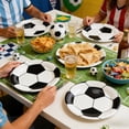 thumbnail image 4 of Eoozwa Football World Cup Party Cup Decorations, Themed Paper Cups for Sports Bar Viewing Party and Tailgate, Set of 8 Disposable Drinkware for Fans, 4 of 6