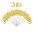 thumbnail image 1 of 20 Pack Glitter 2019 Design uation Cake Decorating Cupcake Picks, Suitable for Party Photo Props Decorations Supplies oro BLESIY Cake Topper Decor, 1 of 8