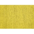 thumbnail image 1 of Ahgly Company Indoor Rectangle Abstract Yellow Contemporary Area Rugs, 7' x 9', 1 of 4