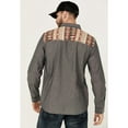 thumbnail image 4 of Moonshine Spirit Men's Highway Southwestern Yoke Long Sleeve Snap Western Shirt - MSSU24W32-NVY XX-, 4 of 4