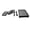 Black, variant on LIANXUE Practical Label Holder, Thermal Shipping Label Holder Label Roll Stand for Office Retail Suitable for Homes,Supermarkets
