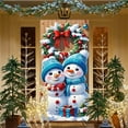 thumbnail image 4 of Christmas Door Cover - Polyester Door Decor for Front Doors, Indoor Doors and Walls - Durable, Reusable Holiday Festival Decoration with Easy Hanging Rope, 4 of 6