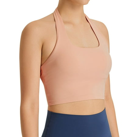 Youmylove Soft Womens Tops Sports Bra Yoga Bralette Crop Bras Top Dressy Fashion Outfits