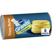 Pillsbury Grands! Flaky Layers, Honey Butter Biscuits, Refrigerated Biscuit Dough, 8 ct., 16.3 oz.