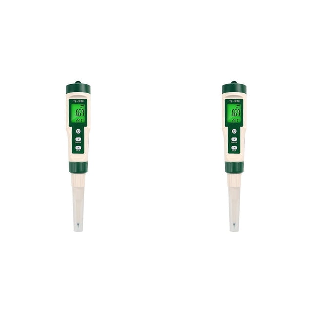 2X Professional Food PH Meter High Accuracy Sensor Temp Acidity Tester for Meat Canning Dough Soil PH Meter