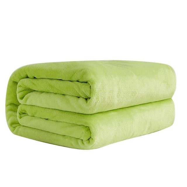 Billuyoard Manta de franela para adultos y niños, mantas de colores sólidos para interiores y exteriores, para ver películas, suministros para Type2 NO2