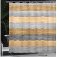 thumbnail image 3 of Ambesonne Rustic Shower Curtain, Easter Holiday Woods Print, 69"Wx70"L, Pale Grey, 3 of 4