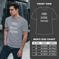 thumbnail image 4 of Greenyef Graphics I Paused My Game to Be Here Gamer Gift Funny Tee Men's T-Shirt Style-13 (Gray & White, Medium), 4 of 6