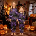 thumbnail image 4 of Halloween Family Matching Pajamas Set, Fall Sleepwear, Ghost & Pumpkin Printed Holiday Sleepwear, Soft Loungewear PJs Outfit, 4 of 5