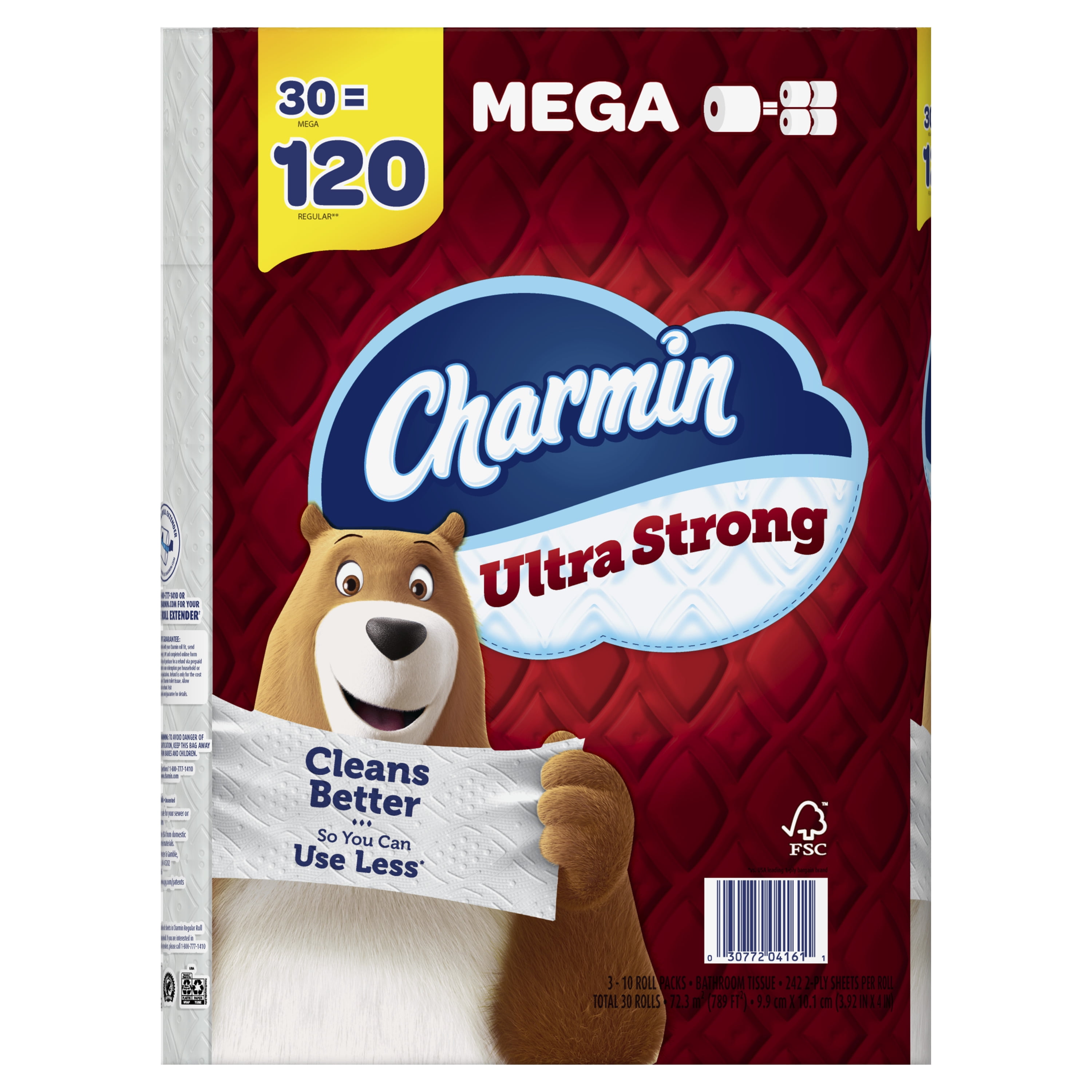 Charmin Ultra Soft Mega Roll Toilet Paper, 30 ct - Ralphs
