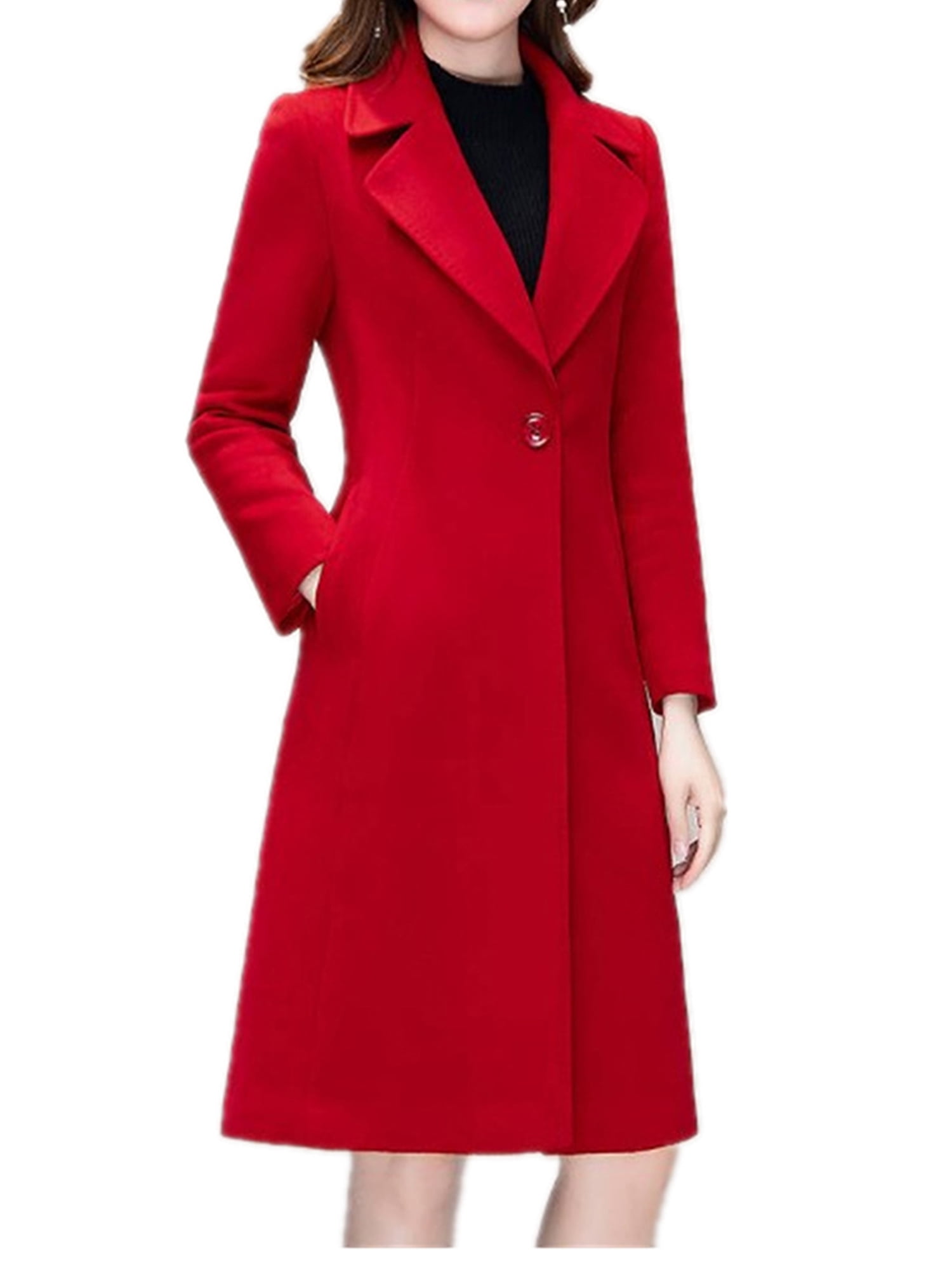 Womens Clothing Coats Long coats and winter coats Pink Memories Synthetic Teddy Coat in Red 