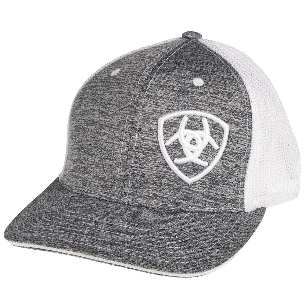 Oilskin Offset Rubber Logo Cap - Brown 