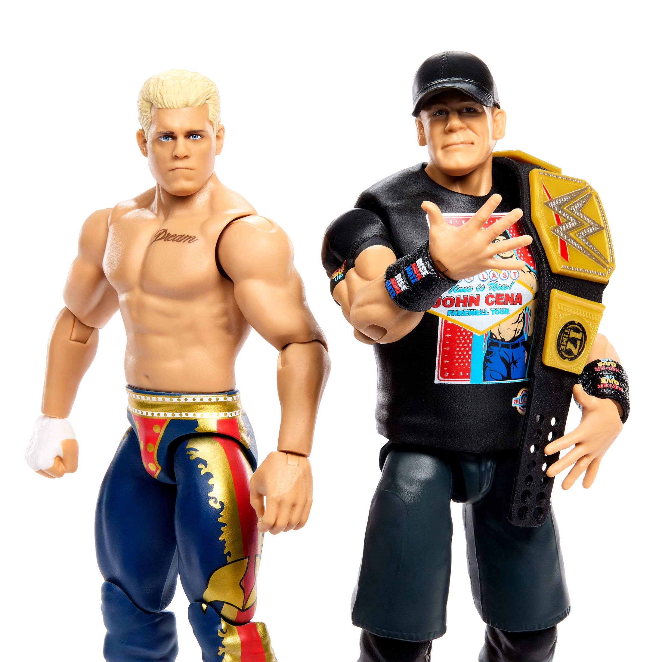 WWE Main Event Showdown John Cena vs Cody Rhodes Action Figures
