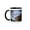Black/White, variant on 3drose, Capitol Building, Autumn Trees, Washington Dc, Usa - Us09 Ssm0046 - Scott T. Smith, 11oz Two-tone Black Mug
