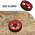 thumbnail image 3 of Raindrops Replacement Wheels for Utility Carts Multi Use Cart Accessories with Sturdy Construction, 3 of 6