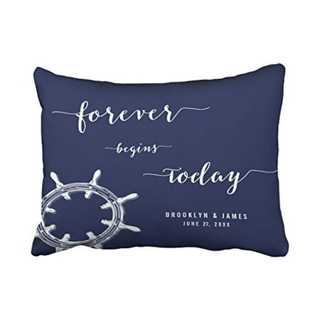 WinHome Rectangle Throw Pillow Covers Forever Nautical Navy Blue Gorgeous Nautical Decorative Pillow Covers WinHome Rectangle Throw Pillow Covers Forever Nautical Navy Blue Gorgeous Nautical Decorative Pillow Covers