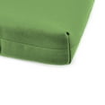thumbnail image 3 of Jordan Manufacturing 73" x 22" Verde Green Solid Rectangular French Edge Outdoor Chaise Lounge Cushion with Ties and Hanger Loop, 3 of 9