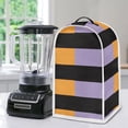 thumbnail image 5 of HELLHERO 1Pcs Orange Purple Grid Mixer Cover Proof Stain for Women Kitchen Home, 5 of 6