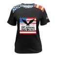 thumbnail image 4 of idosla 250 Anniversary USA Shirt Women 250th Anniversary USA Shirt Patriotic American Flag Eagle Tops 1776-2026 Tshirt Gifts (Grey, M), 4 of 6