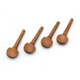 thumbnail image 1 of 4pcs 4/4 Size Violin Fiddle Tuning Peg Set Jujube Wood Wooden Replacement for 4/4 Size Violin, 1 of 1