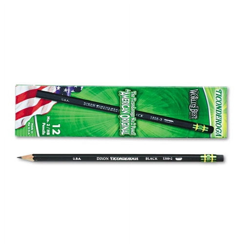 Pencils, Hb (#2), Black Lead, Black Barrel, Dozen | Bundle of 5 Dozen