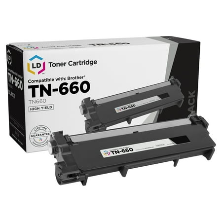 LD Compatible Replacement for TN660 High Yield Black Toner Cartridge for DCP-L2520DW  DCP-L2540DW  HL-L2300D  HL-L2305W  HL-L2315DW  MFC-L2685DW  MFC-L2700DW  MFC-L2720DW  MFC-L2740DW