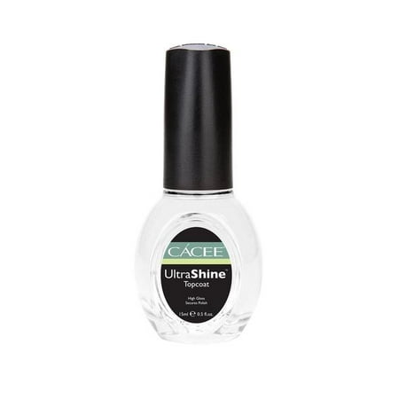 Ultra Shine Topcoat Nail Polish, Fast Dry Formula, High Gloss, For Manicure, Pedicures, Salons, and