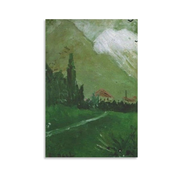 Salvador Dali Impresión de pintura de paisaje Impresión de fotografía Arte Pintura Lienzo Póster Decoración para el hogar Dormitorio Decoración moderna Pósteres Regalos 12x18 pulgadas (30x45 cm)