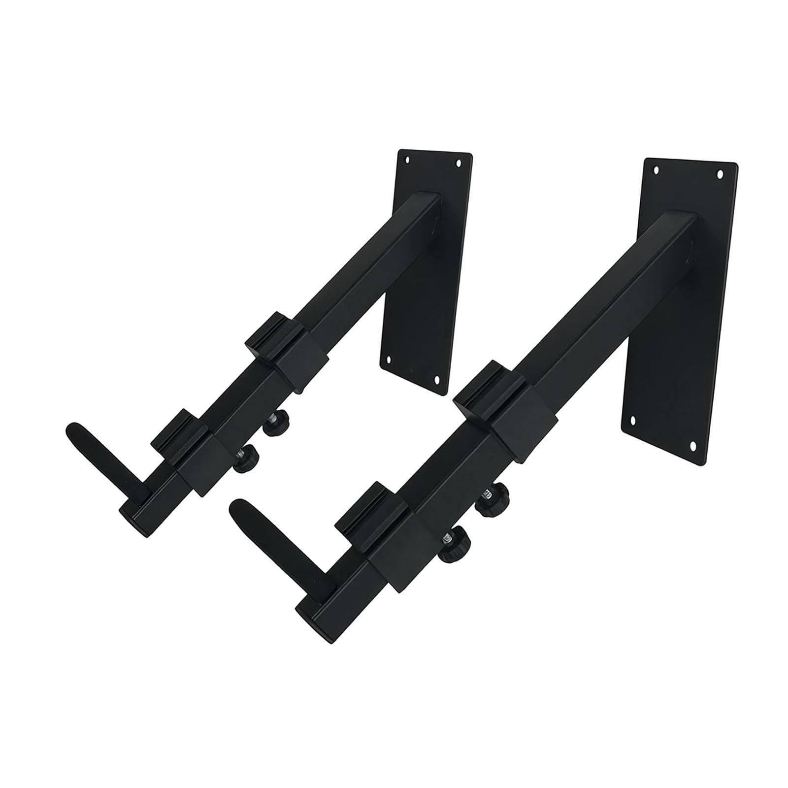 2 Pcs Electronic Keyboard Hook Wall Hanger Iron Adjustable Holder for Musical Instruments Home Studio