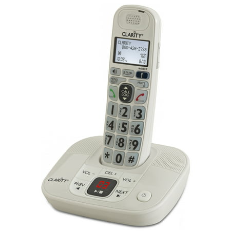 Clarity D714 Amplified Cordless DECT 6.0 Phone with Digital Answering (Best Digital Cordless Phone With Answering Machine)