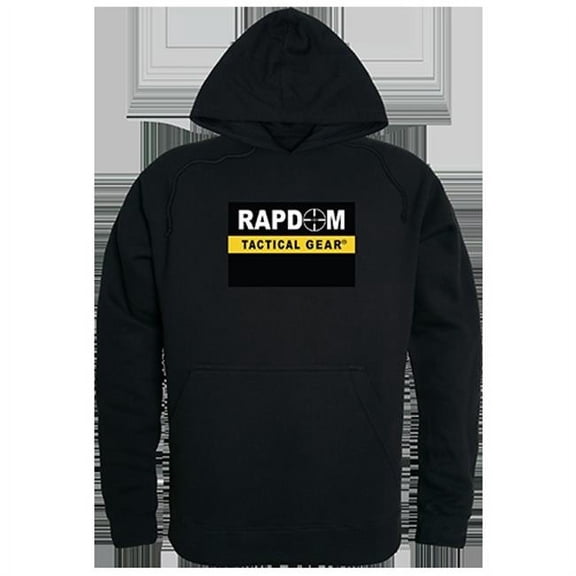 Rapid Dominance Rapdom Graphic Pullover Hoodie, Black - Small