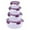 4 PCS, variant on 1 Pcs Small Purple Mixing Bowl with Lids, Neat Nesting Batter Bowl, Storage & Salad Bowl – Extra Large Food Storage with Lid – Ideal for Vegetables, Fruits & Cooking Prep