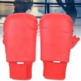 thumbnail image 6 of Slatcetga A Pair of Boxing Gloves Karate Hand Protector 

with Thumb Protector for Martial Arts Sports Game TrainingRed L, 6 of 8