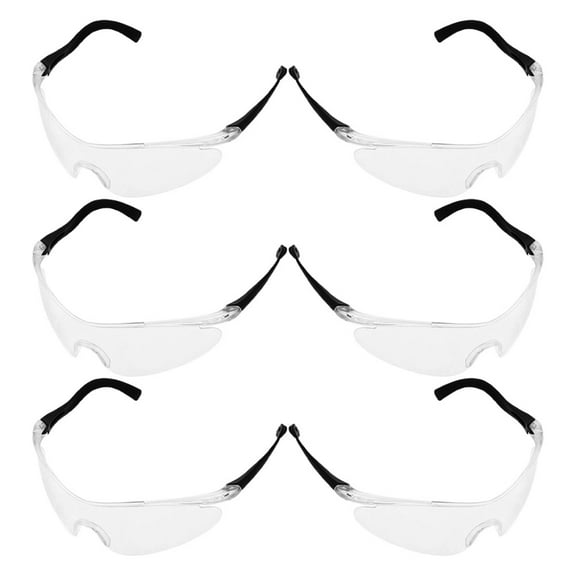 TINKSKY 6 Pcs Youth Shooting Glasses Protective Eyewear Plastic Debris Protection Playtime