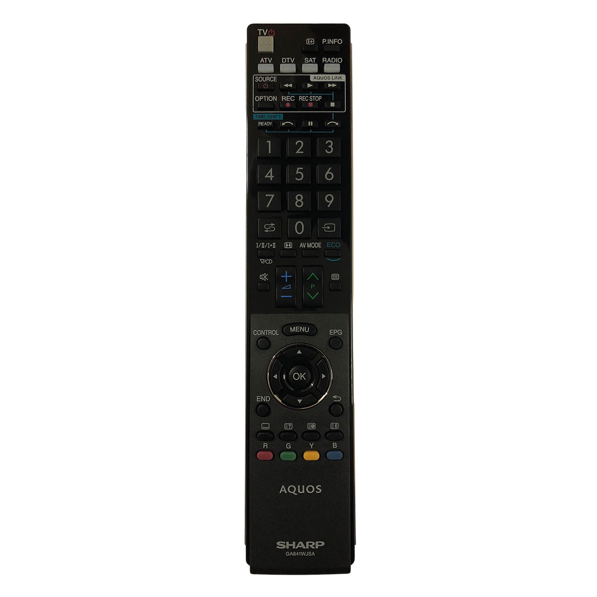 Original SHARP GA841WJSA TV Remote Control Television
