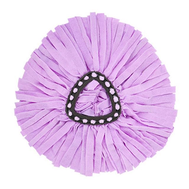 Spare Part for Microfiber Mop Head to Fiber Mop Easy Clean Wring Refill EasyWring Spin Mop Refill Floor Mop Head 360 Spin Cleaning Pad - (Color: Purple)