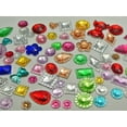 thumbnail image 6 of U8MO 500 Assorted Flatback Acrylic Rhinestone Gems Rivoli Center Mixed Color, 6 of 6