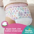 thumbnail image 6 of Pampers Easy Ups Training Underwear Girls 4T-5T (Size 6)19 Count, 6 of 12