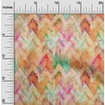 thumbnail image 2 of oneOone Polyester Lycra Green Fabric Swirl & Mandala Sewing Craft Projects Fabric Prints By Yard 56 Inch Wide, 2 of 4