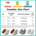 thumbnail image 7 of Baby Booties Newborn Boys Girls Fleece Boots Non Slip Grippers Stay On Slipper Socks Infant First Walker Winter Warm Crib Shoes, 7 of 7