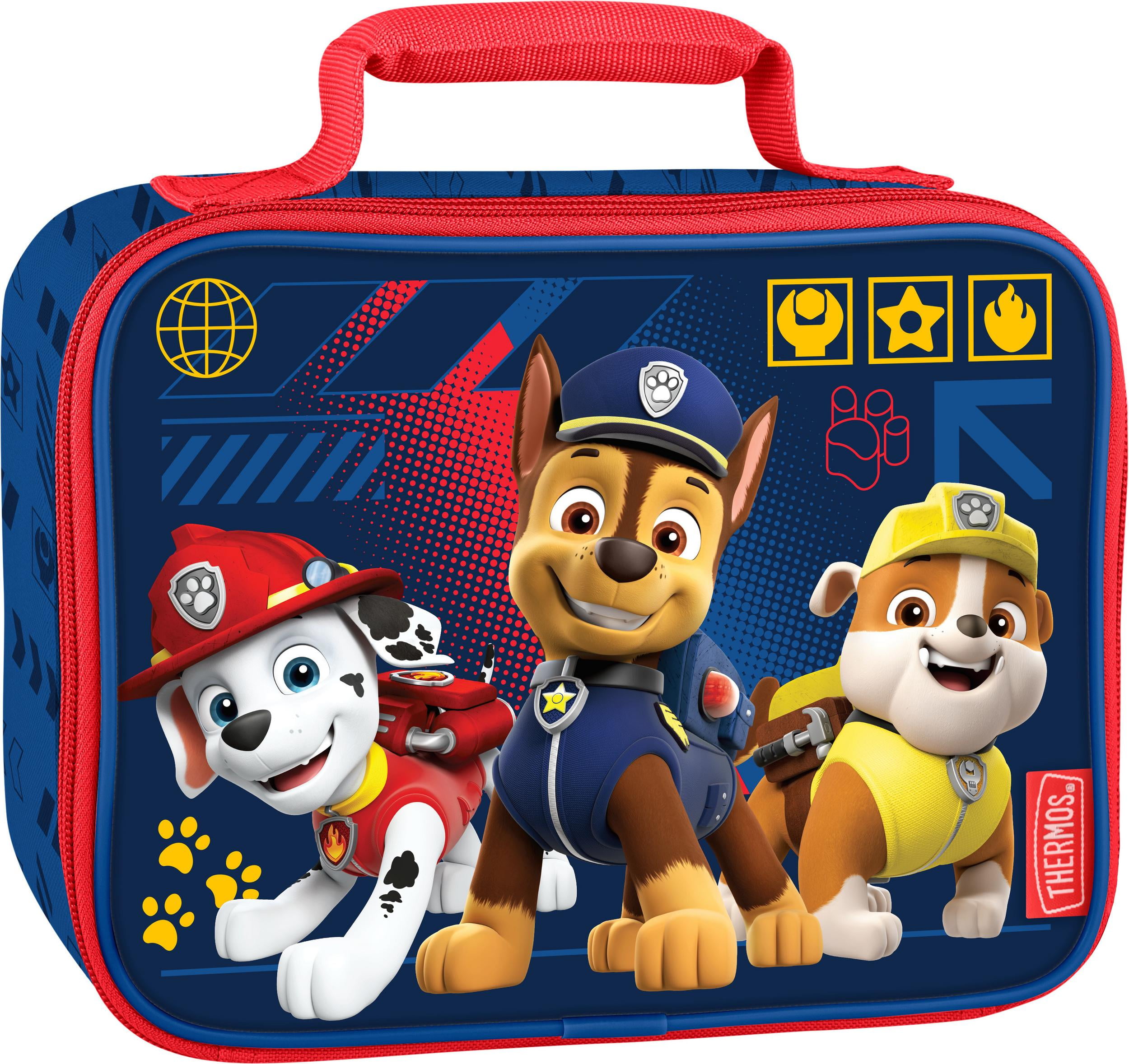 Thermos Kids Insulated Reusable Single Compartment Lunch Bag, Paw Patrol