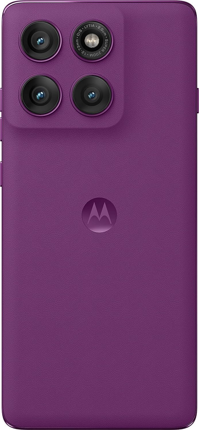 Motorola Moto Edge 60 Pro 5G Ai Tmobile Mint Tello & Global 512GB+12GB NFC 50MP Triple Cam Dual Sim 6.7" XT2507-1 Latino American Version Pantone Sparkling Grape