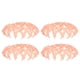 thumbnail image 5 of Pinza para moño, 4 piezas de pelo de nido de pájaro, placa de nido de pájaro, horquilla, pinza para el pelo de nido de pájaro, materiales ecológicos, 5 of 9