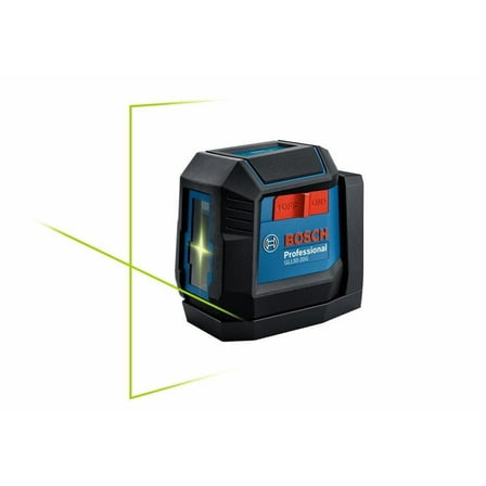Bosch Green-Beam Self-Leveling Cross-Line Laser With 3.7V 1Ah Battery Kit