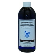 4000 ppm Atomic Particle Colloidal Silver 16 oz. Dietary Supplement by GoldenGevity