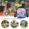 thumbnail image 6 of Jeiento Dolphin Backpack for School Girls 4th/5th/6th Grade Kids Bookbag and Lunch Box Set Pink Flowers Elementary School Bag Lunch Bag Pencil Case Kindergarten Back Packs Satchel, 6 of 7