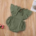 thumbnail image 1 of Newborn Baby Girl Clothes Ruffle Romper Jumpsuit Bodysuit Summer Outfit 0-12M, 1 of 4
