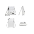 thumbnail image 2 of Deago Small Crossbody Bags for Women Vintage Soft PU Leather Cell Phone Purse Wallet Handbags Travel Shoulder Bag with Adjustable Strap (White), 2 of 9
