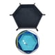 thumbnail image 1 of Bandeja de Dados Conjunto Bandejas de Dados Plegables Hexagonas Dados Rolling Bandeja PU Soporte de Dados de material cuero para Juegos de Dados RPG, DND Y Jue Negro Yotijar bandeja de dados de juego de rol, 1 of 10